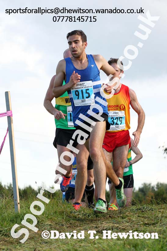 Senior mens North East Harrier League, Cramlington. Photo: David T. Hewitson/Sports for All Pics